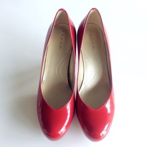 Tahari Lonnie Patent Leather Pumps